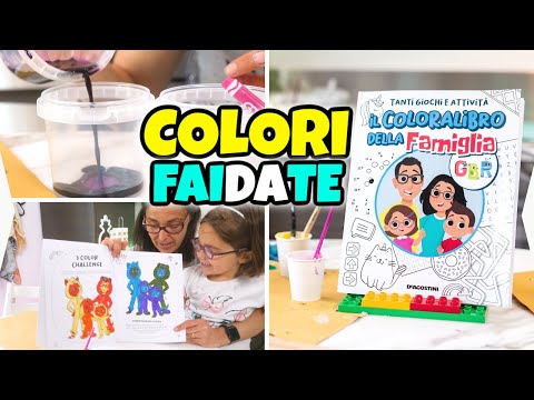 COLORI MAGICI FATTI IN CASA per il Colora Libro della Famiglia GBR