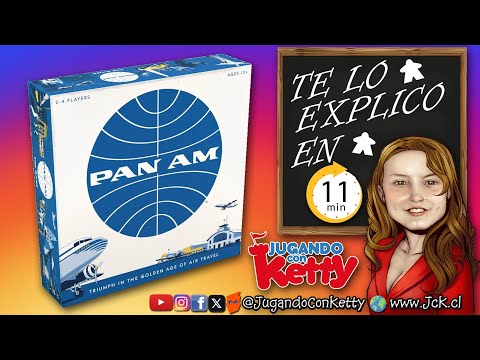 Pan Am [Cómo se Juega / Tutorial / JcK / Juego de Mesa]