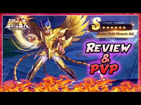 GOD PHOENIX IKKI Showcase [BEST DPS] REVIEW & PVP - Saint Seiya: Awakening