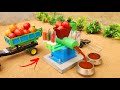 DIY Tractor Mini Tomato Sauce Machine Diesel Engine Science Project