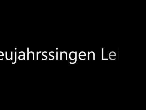 Neujahrssingen 2017 - Maike & Mark - When The Rain Begins to Fall - 360°