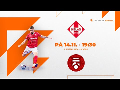 FUTSAL | Helas Brno - International FC Kadaň (1. Futsal liga /9.kolo/2025-2026)