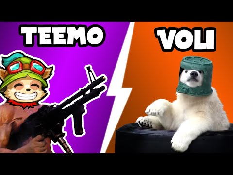 TEEMO vs VOLIBEAR - PRESS THE ATTACK TEEMO IS TOO OP?