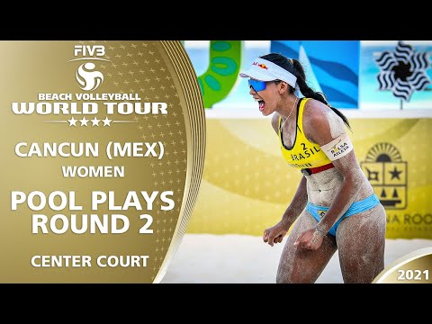 Court 1 | Women's Pool Play - Round 2 | Full Day | 4* Cancun 2021 #1
