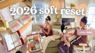 gentle goals & casual resets for 2026🎧 body double your new year reset with me!