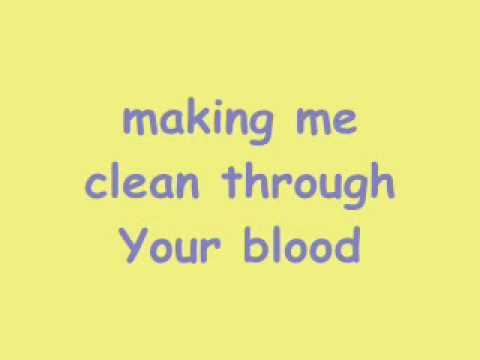 Only The Blood video