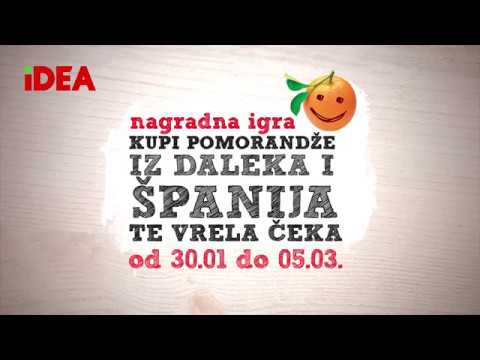 IDEA CG Nagradna igra - Kupi pomorandže iz daleka i Španija te vrela čeka A