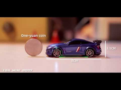 Mini RC drift automobilis su nuotoliniu valdymu