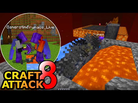 Build a HYPER Basalt Farm with Trymacs! - Minecraft Craft Attack 8 #31