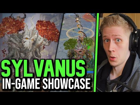 SYLVANUS IN-GAME SHOWCASE: ADC TETHER ASPECT?!