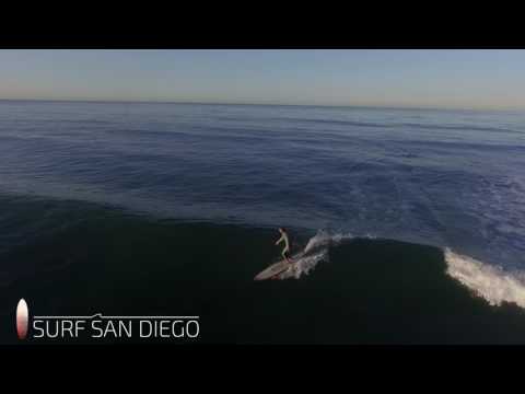 Drone footage sa mga surfers sa Pipes