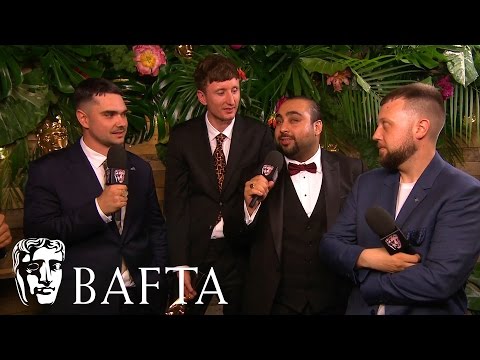 People Just Do Nothing - Backstage Interview | BAFTA TV Awards 2017