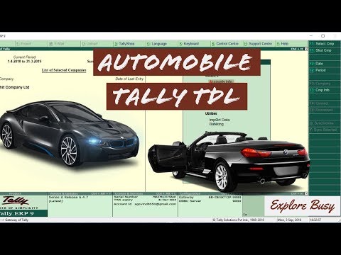 Fabulous Automobile TDL for Tally