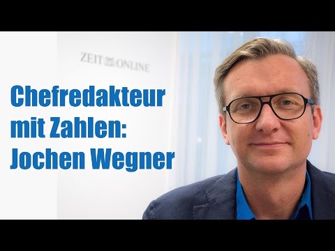 Chefredakteur mit Zahlen: Jochen Wegner