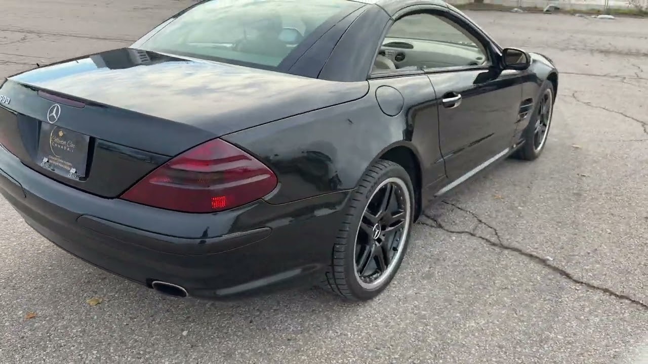 Sub-68K km 2003 Mercedes-Benz SL 500 Roadster Expires May 1, 2026