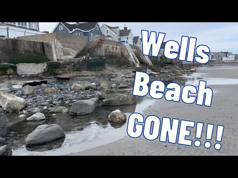 Wells Beach Erosion and Winter Storms | Homes for Sale Wells Maine