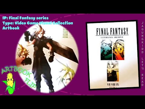 Artbook Flip   Final Fantasy Ultimania Archive Volume 2