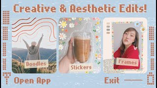 Creative ways to edit AESTHETIC Instagram photos! (FREE underrated apps!) ♡´･ᴗ･`♡ 🧚🏼‍♀️