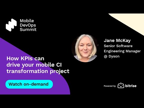 How KPIs can drive your mobile CI transformation project - YouTube