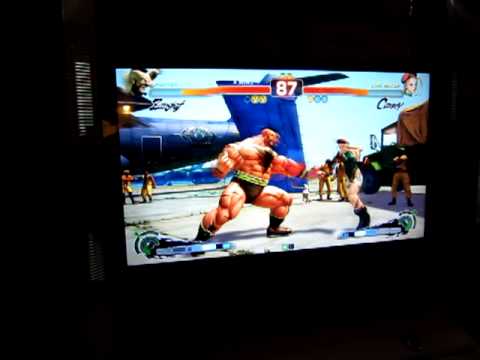 SSF4AE  Gaea0127 (Zangief) vs Kuraudokin (Cammy)_3  20110101