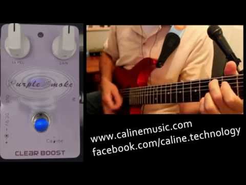 Caline CP-22 Purple Smoke Boost Pedal Review