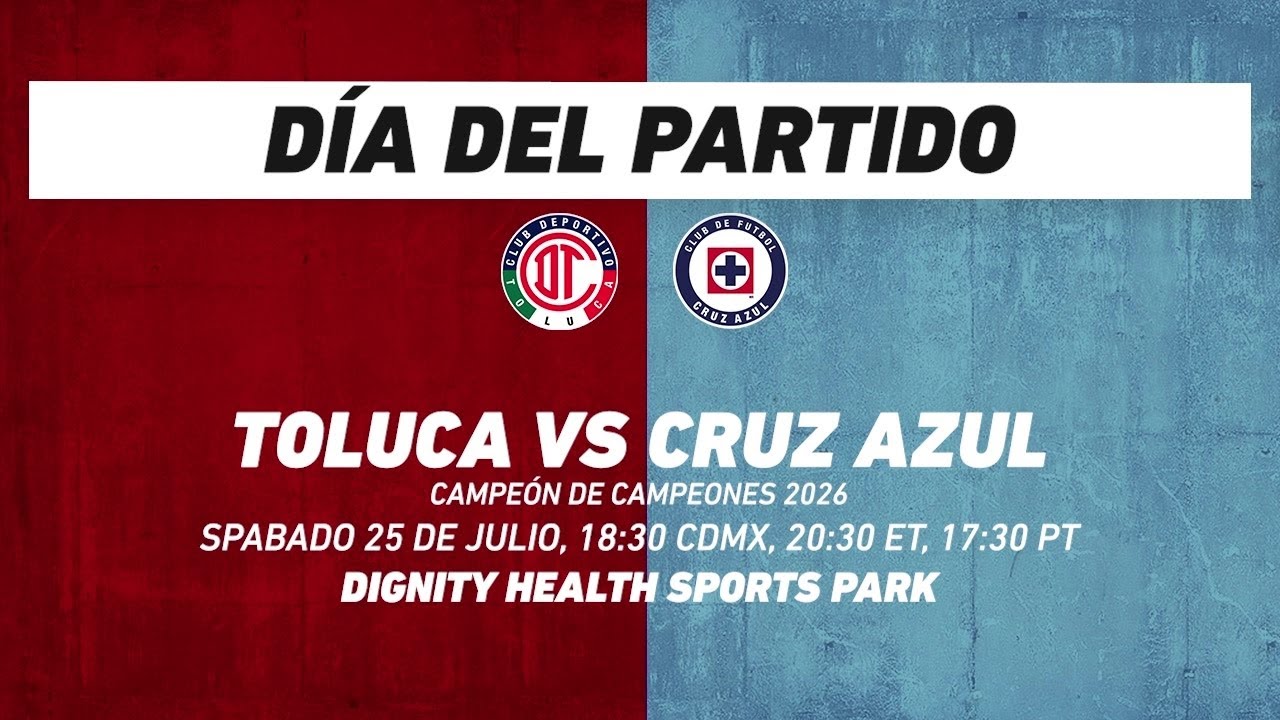 Toluca vs Cruz Azul, frente a frente: Liga MX