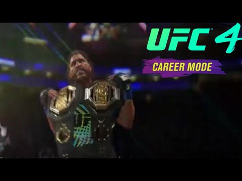 UFC 4 Career Mode - Full Playthrough [No Commentary]