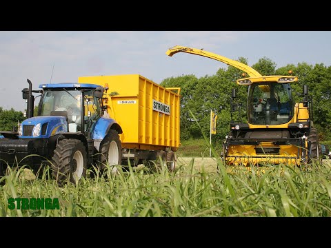 Stronga HookLoada HL180 & Hooklift Truck - Maize Silage Harvest