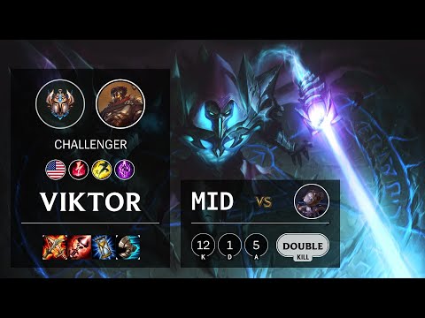 Viktor Mid vs Orianna - NA Challenger Patch 10.18