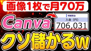 【副業 → 月70万】日本人に最適化されたCanva副業！たった1枚の画像が本業以上の収益を生み出すカラクリを解説！【副業 おすすめ】【在宅ワーク】【フリーランス】【AI】