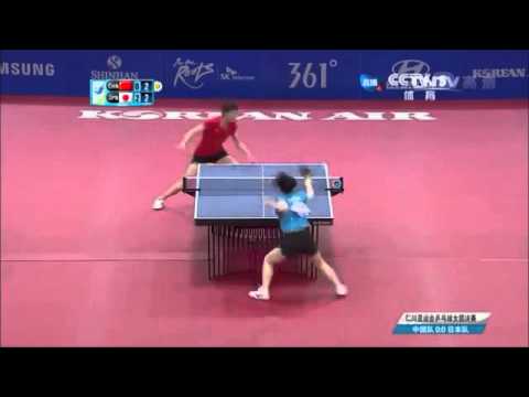 Ding Ning Vs Ai Fukuhara -2014 Asian Games -　Women's Team Table Tennis Final