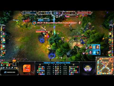 Copenhagen Wolves vs n!faculty Map 2 - EUW Challenger Series #10