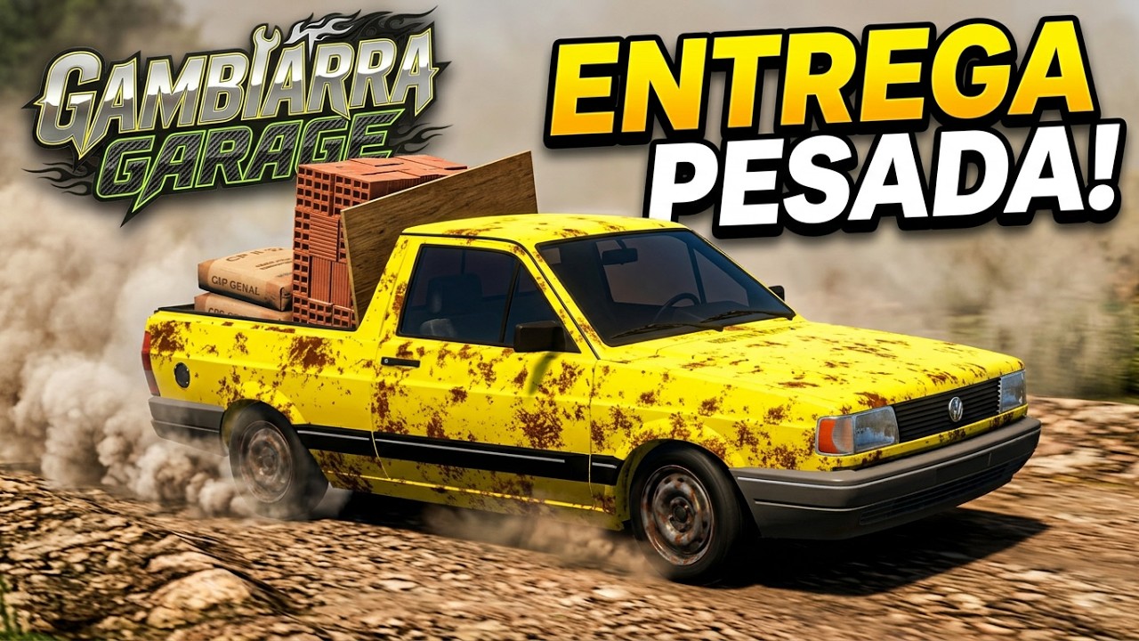MONTEI UMA SAVEIRO DE FRETE! - Gambiarra Garage (ATUALIZAÇÃO NOVA)