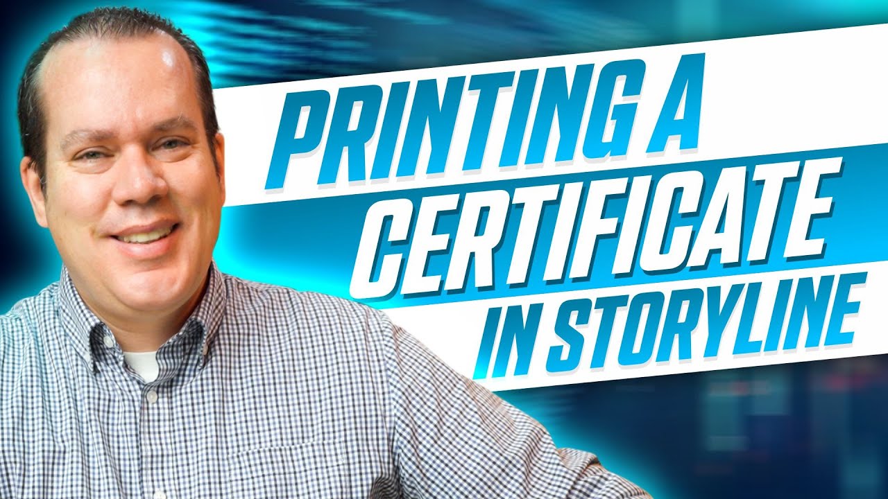 Create and Print Custom Certificates in Articulate Storyline Using JavaScript & AI