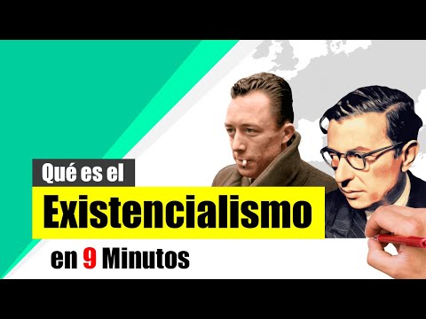 ¿Qué es el EXISTENCIALISMO? - Resumen | Definición, características y representantes.