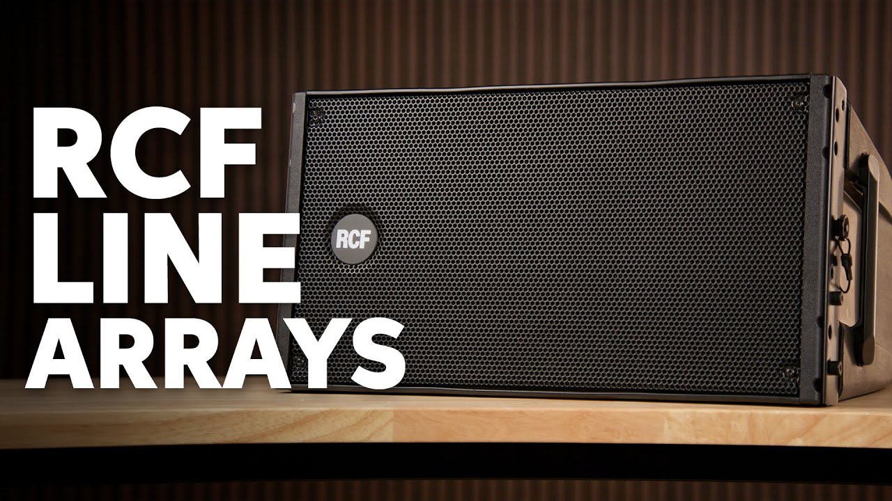 RCF HDL Series Line-array Speakers Overview