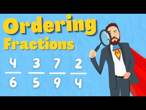 Ordering Fraction With Different Denominators