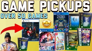 Game Pickups! I Found Over 50 Games This Month!