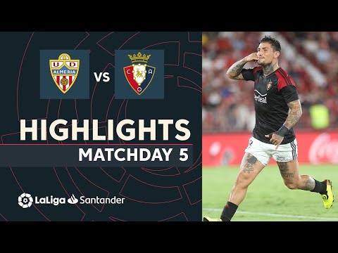 Highlights UD Almería vs CA Osasuna (0-1)