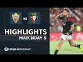 Highlights UD Almería vs CA Osasuna (0-1)