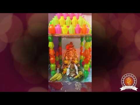 Ranjeet Swamy Home Ganpati Decoration Video