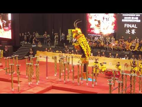 [4K] Champion Singapore Yi Wei (B) at Genting World Lion Dance Championship 2023 Final