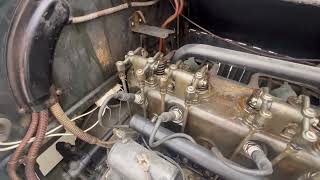 1917 Buick Series D-45 Touring Car Engine on Passenger Side