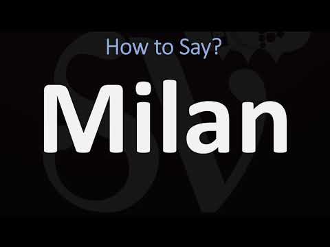 How to Pronounce Milan? (CORRECTLY)