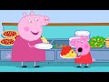 The BIGGEST Spaghetti Mountain Ever Peppa Pig Tales