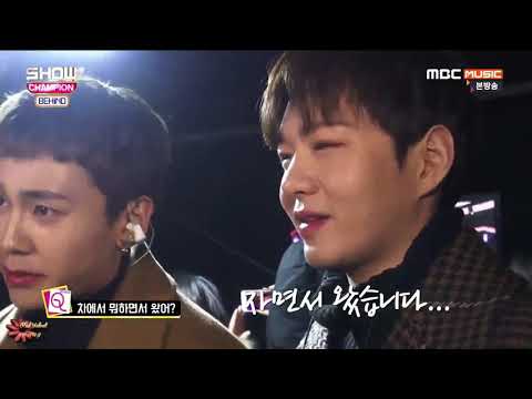180227 Show Champion Behind - RV clips Behind & Minhyuk mentioned RV