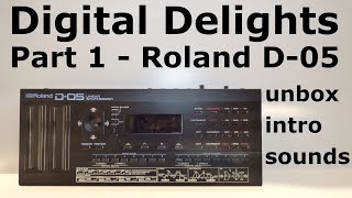 Video thumbnail for Roland Boutique D-05 unbox, 1st look & sound demo by Marc the Darc