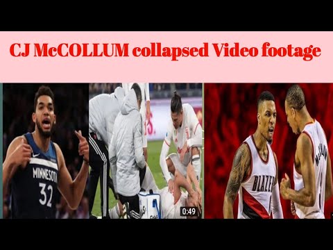CJ McCOLLUM collapsed Video footage - CJ McCOLLUM Injury video_ CJ McCOLLUM collapsed_ CJ McCOLLUM