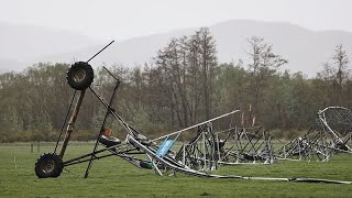 Heftige Winde treffen Neuseeland zum zweiten Mal in einer Woche