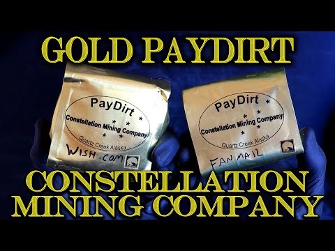 Gold Prospecting at Home #36 - Constellation Mining Gold Pay Dirt